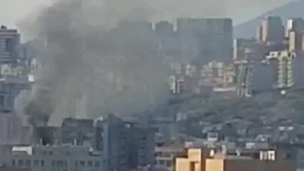 ՏԵՍԱՆՅՈՒԹ. Հրդեհ՝ Երևանի Հյուսիսային պողոտայի բնակելի շենքերից մեկում