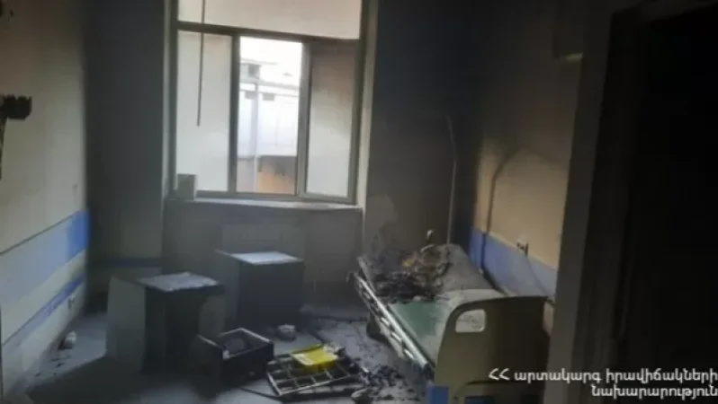 Խոշոր հրդեհ՝ «Հերացի» թիվ 1 հիվանդանոցում․ տարհանվել է 11 հիվանդ․ կան տուժածներ