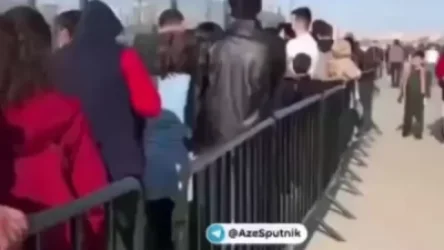 ՏԵՍԱՆՅՈՒԹ. Բաքվի «Հաղթանակի պուրակի» հերթը