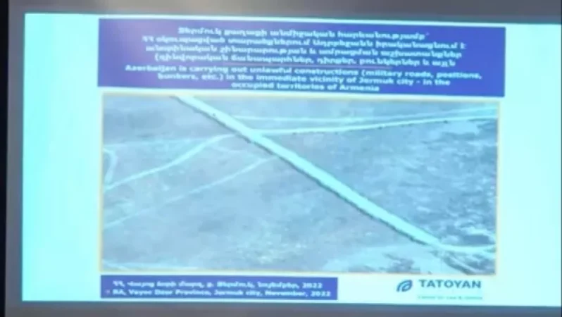 Ադրբեջանցիները ճանապարհ են կառուցում Ջերմուկի անմիջական հարևանությամբ օկուպացված տարածքներում․ Թաթոյան