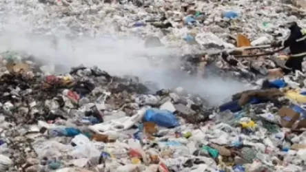 Հրդեհ Ջրվեժ գյուղի աղբավայրում. կրակը մարվել է