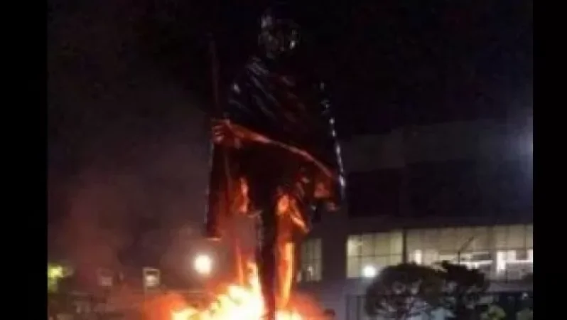 Երևանի քաղաքապետարանը դատապարտում է Մահաթմա Գանդիի հուշարձանի պղծումը