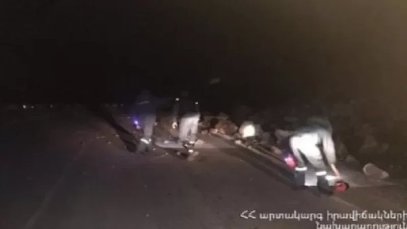 Վանաձոր-Դիլիջան ավտոճանապարհին քարաթափում է եղել