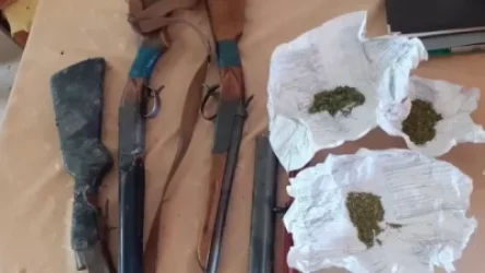 ՏԵՍԱՆՅՈՒԹ. Շահումյան գյուղի տներից մեկում խուզարկությամբ ապօրինի զինամթերք և թմրամիջոց է հայտնաբերվել