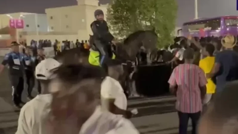 VIDEO: Scuffle Breaks Out in Qatar Ahead of Portugal-Ghana Match