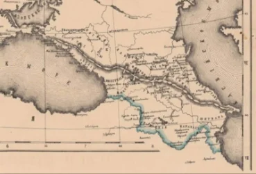 Քարտեզ, որտեղ հստակ նշված է Հայաստանը, բայց չկա որևէ հիշատակում Ադրբեջանի վերաբերյալ