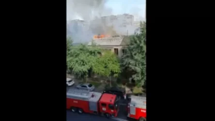 ՏԵՍԱՆՅՈՒԹ. Կադրեր Պուշկին-Սարյան փողոցների խաչմերուկում տեղի ունեցած հրդեհից