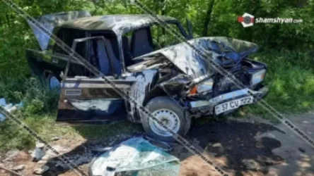 Շիրակում բախվել են Opel-ն ու «ВАЗ 2107»-ը. կա վիրավոր