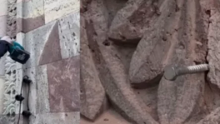 ՏԵՍԱՆՅՈՒԹ․ Կառավարության շենքը զարդարելու համար վնասել են պատմամշակութային շենքի զարդաքանդակները․ ահազանգ