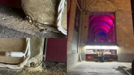 ԼՈՒՍԱՆԿԱՐՆԵՐ. Հայաստանի ազգային պատկերասրահի պատերն են՝ «շատ աննշան նախաամանորյա միջամտությունից» հետո. օգտատեր