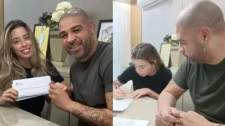 Աշխարհի խաղերի պատճառով ֆուտբոլային լեգենդ Ադրիանոն բաժանվել է կնոջից՝ ամուսնությունից 24 օր անց