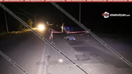 Վրաերթ՝ Շիրակի մարզում․ 72-ամյա տղամարդը տեղում մահացել է