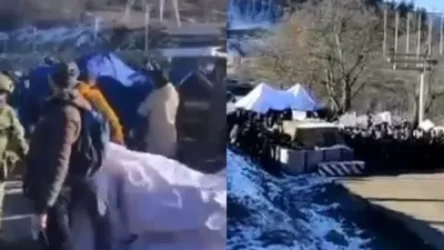 ՏԵՍԱՆՅՈՒԹ. Ադրբեջանցիները Լաչինի միջանցքում վրաններ են տեղադրել