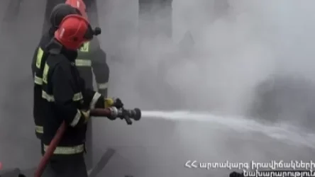 Հրդեհ Նոր Խարբերդում. Ամառանոցի տանիքն ամբողջությամբ այրվել է