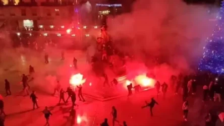 ՏԵՍԱՆՅՈՒԹ. Արցունքաբեր գազ, կրակոցներ. Ֆրանսիայում երկրպագուների և ոստիկանների միջև բախումներ են եղել