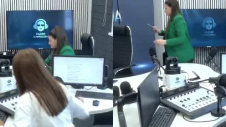 «Օպա, մեզ մի քիչ ցնցում է». Կամչատկայի լրագրողուհու արձագանքը երկրաշարժին՝ ուղիղ եթերում