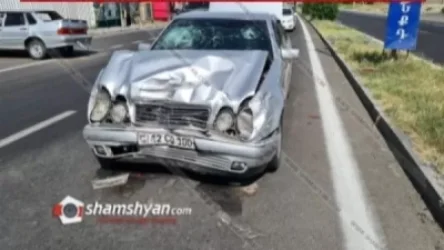 ВАЗ 2115-ը դուրս է եկել հանդիպակաց երթևեկելի գոտի և բախվել Mercedes-ին. կան վիրավորներ