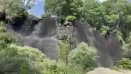 ՏԵՍԱՆՅՈՒԹ. Շաքիի ջրվեժը սևացել է. Sputnik