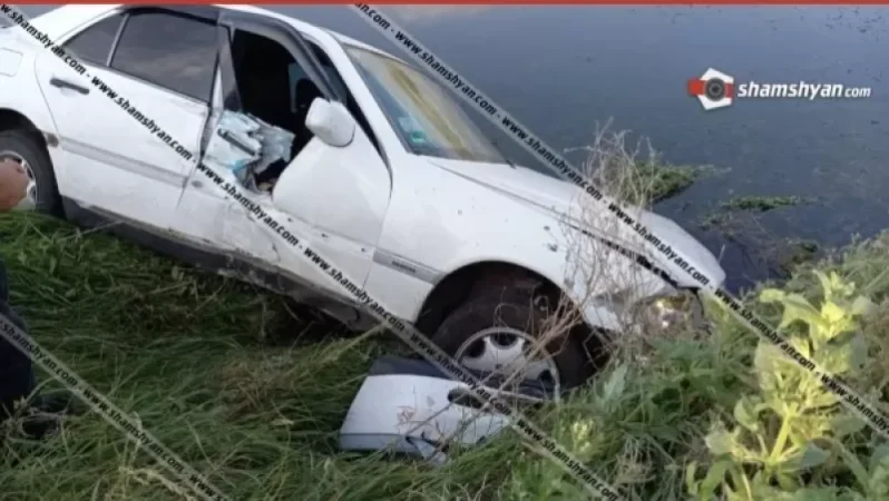 Mercedes-ով բախվել է երկաթե արգելապատնեշներին և հայտնվել Սևանա լճում. կա վիրավոր