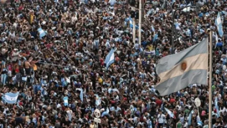 ՏԵՍԱՆՅՈՒԹ․ Արգենտինայում խելահեղություն է․ երկրում տոնում են հավաքականի հաղթանակը