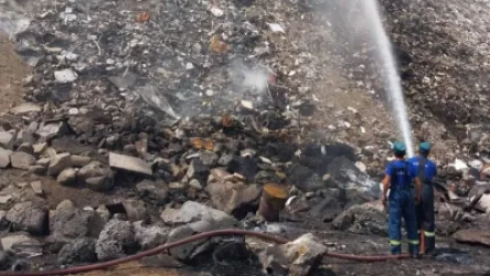 Նուբարաշենի աղբավայրում հրդեհաշիջման աշխատանքները շարունակվում են