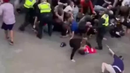 ՏԵՍԱՆՅՈՒԹ. Լոնդոնում Իտալիա-Անգլիա խաղից առաջ երկրպագուները փորձել են ներխուժել մարզադաշտ