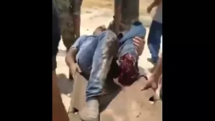 Ադրբեջանցիները պնդում են, թե օգնել են արցախցուն, որը պայթել էր ականի վրա, սակայն տեսակադրերում այլ բան է երևում