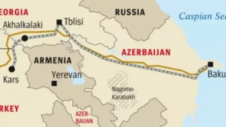Ղարիբաշվիլին` Բաքու-Թբիլիսի-Կարս երկաթուղու նախագծի մասին