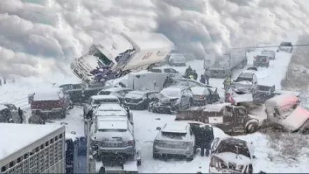 ԱՄՆ-ում ձնաբքի հետևանքով մահացել է ավելի քան 60 մարդ