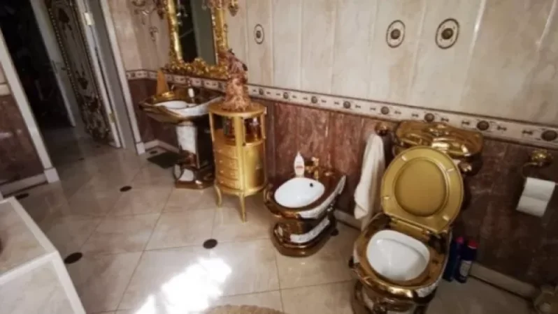 PHOTOS: Gilded Rooms and Toilets. The 'Palace' of the Russian Colonel Arrested for Corruption