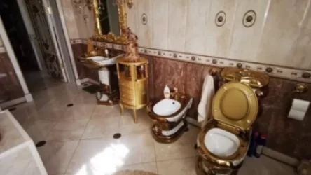 ԼՈՒՍԱՆԿԱՐՆԵՐ. Ոսկեզօծ սենյակներ և զուգարանակոնքեր. կոռուպցիայի համար ձերբակալված ռուս գնդապետի «պալատը»
