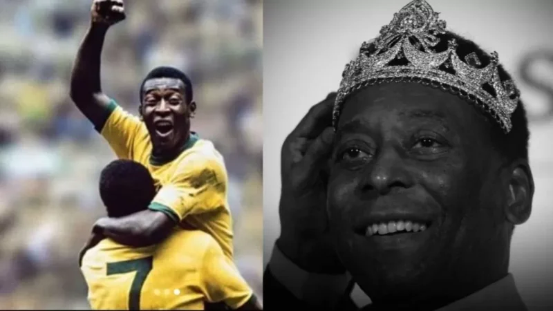 MESSI, RONALDO, MBAPPE AND NEYMAR ON PELE