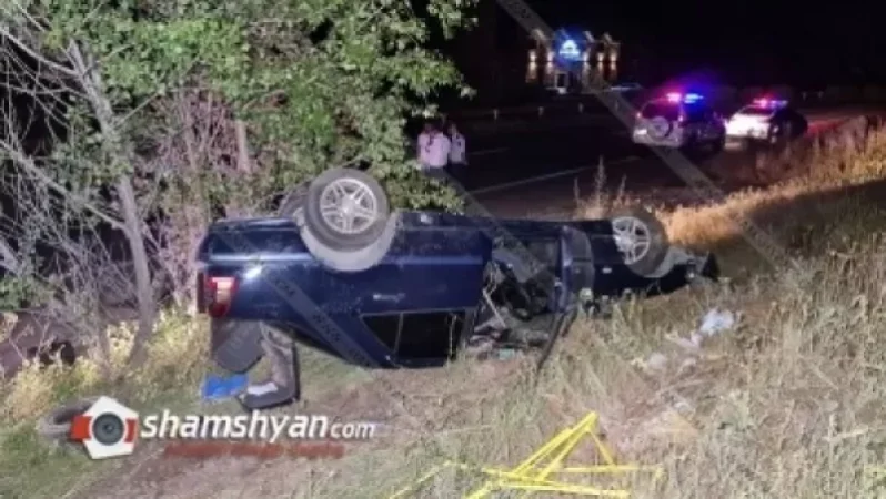 32-ամյա վարորդը Mercedes-ով բախվել է հողաթմբին և գլխիվայր շրջվել․ նա տեղում մահացել է