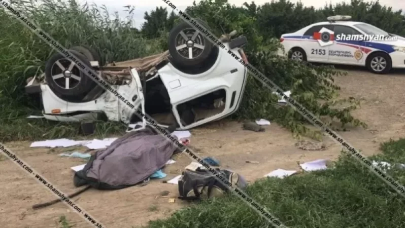 Ողբերգական ավտովթար Արարատի մարզում․ ՀՀ ՊՆ 35-ամյա ծառայողը ВАЗ 2121-ով բախվել է ծառին և գլխիվայր շրջվել․ վերջինս տեղում մահացել է. Shamshyan. com