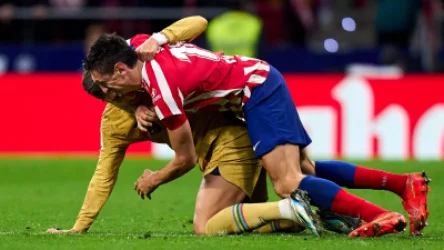 ՏԵՍԱՆՅՈՒԹ․ Ինչպես են «Ատլետիկոյի» և «Բարսելոնայի» ֆուտբոլիստները կռվել խաղի ժամանակ