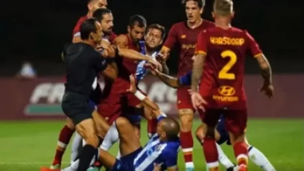 ՏԵՍԱՆՅՈՒԹ․ Հենրիխ Մխիթարյանի և Պեպեի ծեծկռտուքը ֆուտբոլային դաշտում