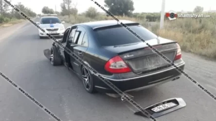 Արմավիրում բախվել են Mercedes-ն ու Mitsubishi Galant-ը. կան վիրավորներ. վարորդներից մեկը ԱԱԾ ծառայող է