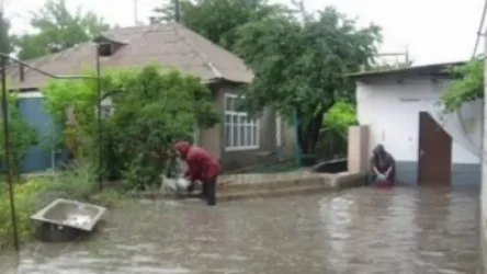 Հորդառատ անձրևի հետևանքով ջրալցվել են Երանոս և Լանջաղբյուր գյուղերի բնակիչների տները