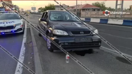 Opel-ի վարորդը վրաերթի է ենթարկել ծառայության մեջ գտնվող ՃՈ ավագ տեսուչի