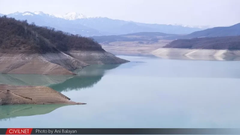 Photos from the Sarsang Reservoir: Water Level Significantly Dropped