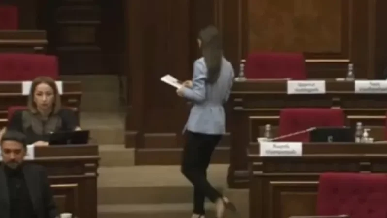 VIDEO: Alen Simonyan Expels Anna Mkrtchyan from the Hall
