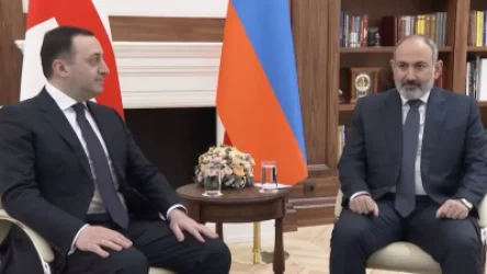 Վրաստանը պատրաստ է միջնորդ դառնալ Երևանի և Բաքվի միջև. Ղարիբաշվիլին` Փաշինյանին