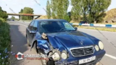 Խոշոր ավտովթար՝ Կոտայքի մարզում․ քույր ու եղբայր երկվորյակներ են հոսպիտալացվել