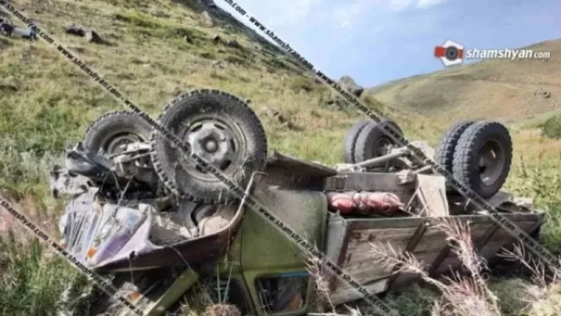 24-ամյա վարորդը «ԳԱԶ 53»-ով մոտ 100 մետր գլորվելով՝ գլխիվայր հայտնվել է «Կոշաբուլախ» սարատեղիում