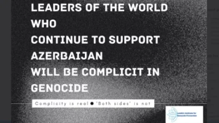 Արցախում հայերի դեմ ցեղասպանության սպառնալիքը լուրջ է. Լեմկինի ինստիտուտը կոչով դիմել է աշխարհի ղեկավարներին
