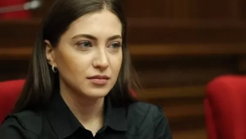 Photo: Anna Mkrtchyan Injured While Being Removed from the National Assembly