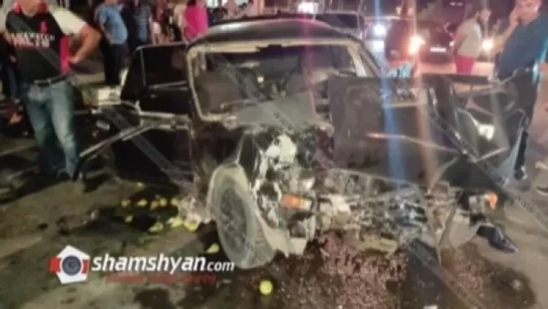 Եղվարդ քաղաքում բախվել են Opel-ն ու 06-ը. կա 1 զոհ