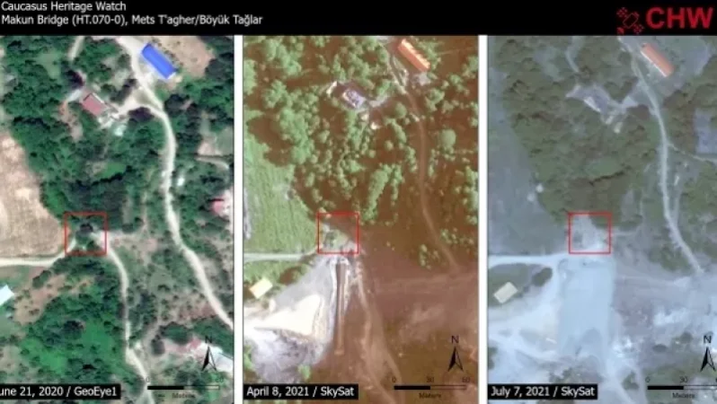 Ադրբեջանցիները քանդել են Հադրութի շրջանում գտնվող Մակուն կամուրջը և փորձում են փոխել Իշխանագետի հունը