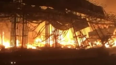 ՏԵՍԱՆՅՈՒԹ. Խոշոր հրդեհ՝ Գանձակի (Գյանջայի) զորամասում. ինչ են գրում ադրբեջանցի օգտատերերը