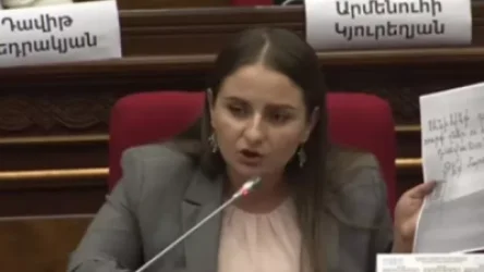 «Չեք մարսելու». պատգամավորը Փաշինյանին ցույց տվեց Քարվաճառի աղջկա նամակը՝ «թուրք շներին ու հայ դավաճաններին»